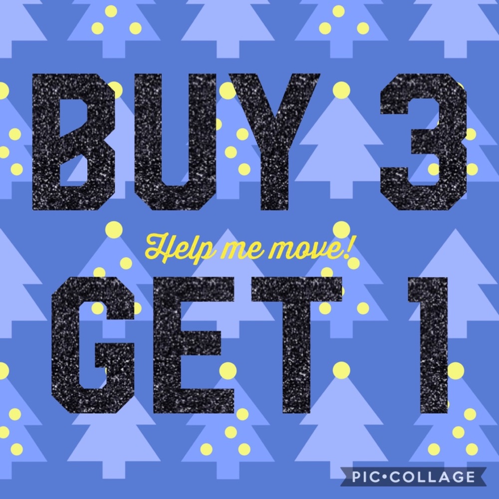 Bundle! Buy 3 get 1!